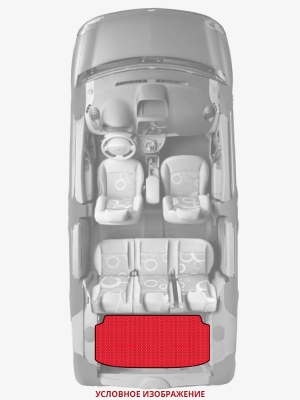 ЭВА коврики «Queen Lux» багажник для Lexus LS (UCF20)